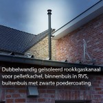 Diversen: Dubbelwandig rookgaskanaal