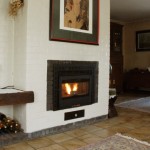 Inbouw: pelletinbouw met kanalisatie: Extraflame Comfort Plus