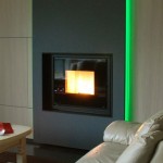 Inbouw: inbouw pellethaard: MCZ Vivo80 Slim, 10.5kW, A+