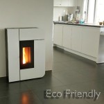 Pelletkachels: Pelletkachel MCZ Alea wit 7kW