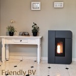 Pelletkachels: pelletkachel MCZ Alea dark 7kW