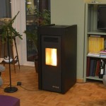 Pelletkachels: pelletkachel Dielle Grecale70 zwart 8kW, A+