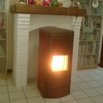 Pelletkachels: pelletkachel MCZ Musa air bordeaux 10kW, sinds 2012