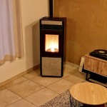 Pelletkachels: pelletkachel Nobis Quadra A10V plus 10kW, A+ pearl