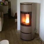 Pelletkachels: pelletkachel Piazzetta P943 terra cotta, 12 kW