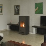 Pelletkachels: pelletkachel Piazzetta P964 ardesia, 11 kW