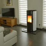 Pelletkachels: NIEUW! pelletkachel Ravelli Natural 7, 7 kW wit