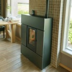 Pelletkachels: Pelletkachel MCZ Ray UP zwart 8kW