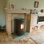 Pelletkachels: pelletkachel Extraflame Sabry zwart 7kW