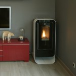 Pelletkachels: pelletkachel Thermorossi Ciao wit,  7 kW, A+